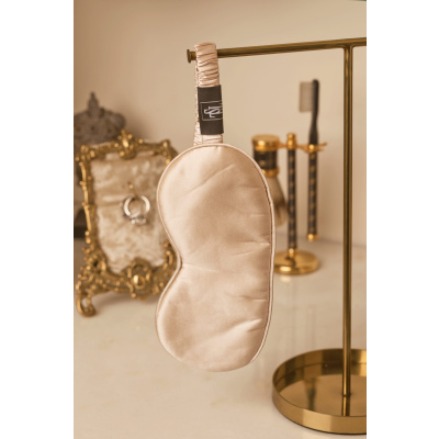 Silk Eyemasks - Beige