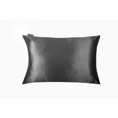 Grey Silk Pillowcase