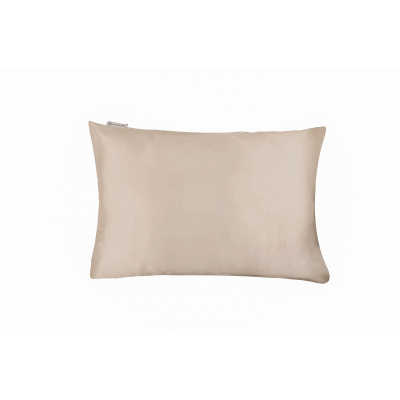Beige Silk Pillowcase